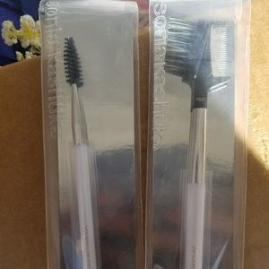 Eye brow brush pair